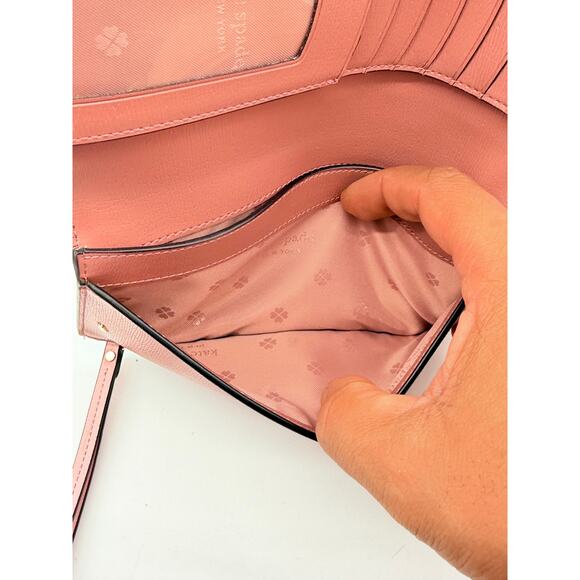 Retail $148 - Kate Spade Morgan Continental Wristlet in Pink*Excellent Condition - Picture 8 of 14